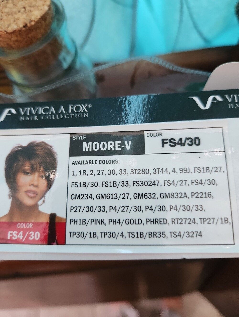Vivica A. Fox Moore-V Wig in FS4/30 (Dark Brown with Highlights)
